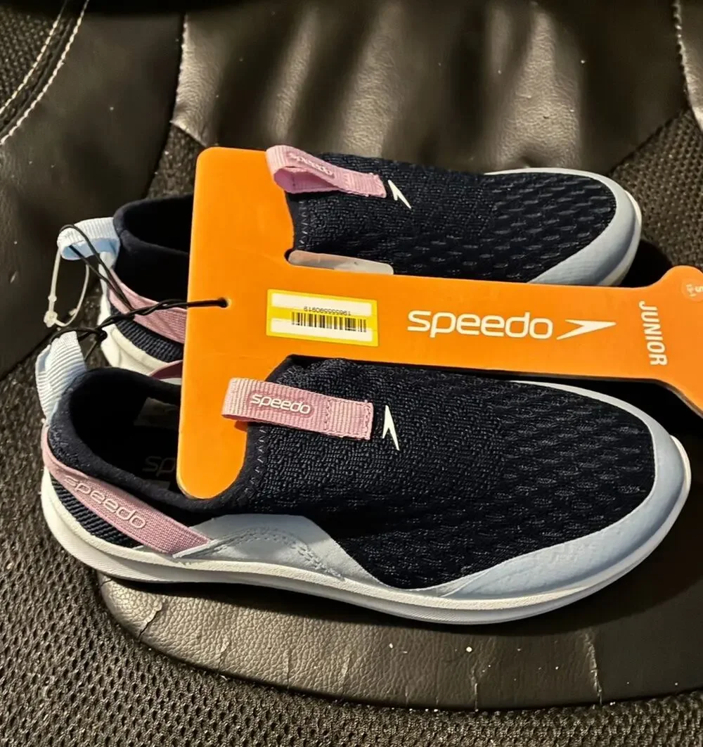 Speedo Junior Surfwalker Youth Water Shoes Blue US Size S 13-1